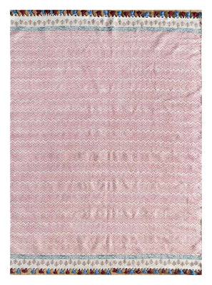 Kelim tapijt - Trendy - 300 x 180 cm - roze