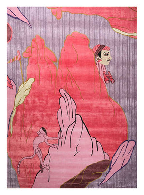 Wollen tapijt - Dafne - rechthoekig