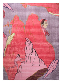 Wollen tapijt - Dafne - rechthoekig