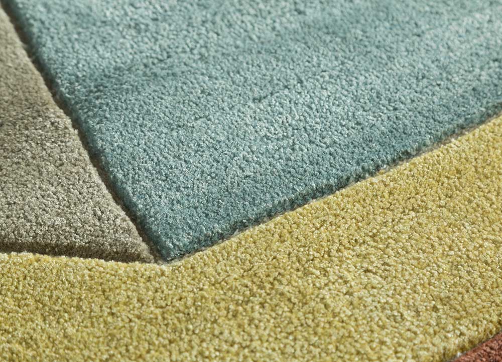 Wollen tapijt - 240 x 170 cm - goud