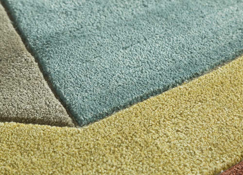 Wollen tapijt - 240 x 170 cm - goud