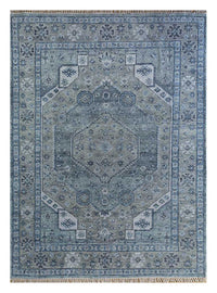 Wollen tapijt - 300 x 200 cm - donkerblauw
