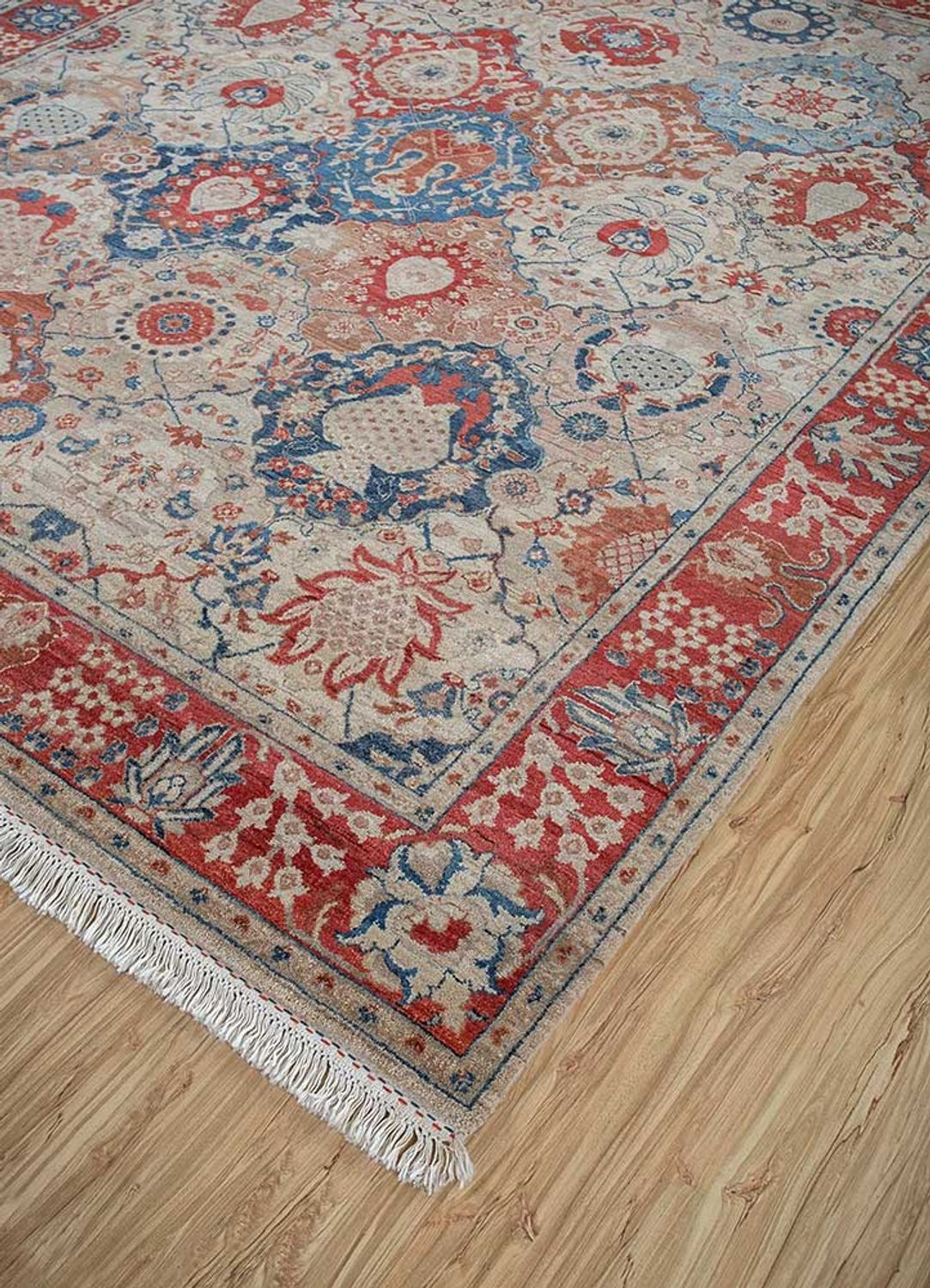 Wollen tapijt - 300 x 240 cm - oranje