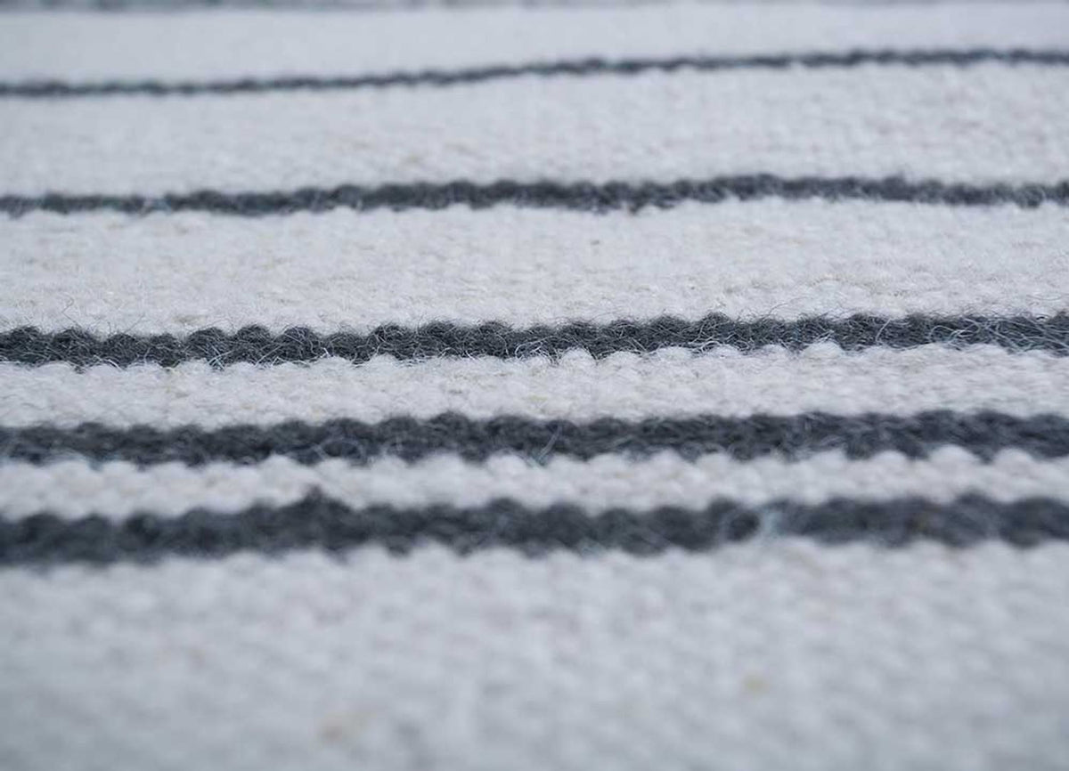 Wollen tapijt - 240 x 150 cm - lichtgrijs