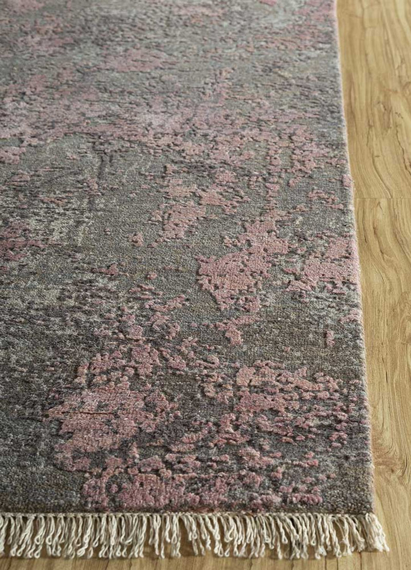 Loper Wollen tapijt - 240 x 75 cm - grijs