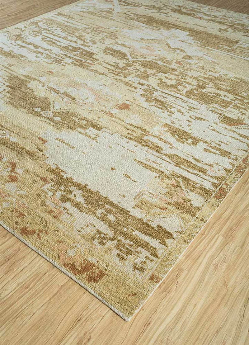 Wollen tapijt - 300 x 240 cm - donker beige