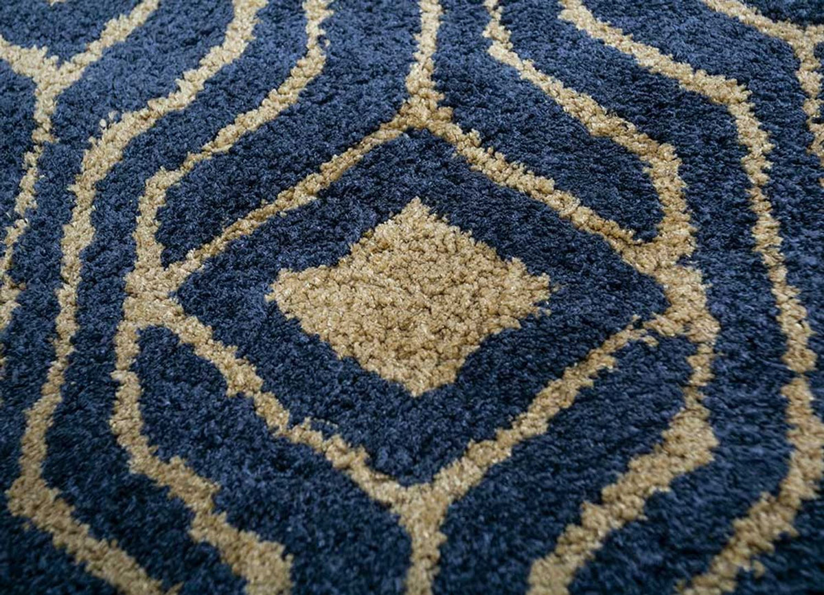 Tapijt - 240 x 150 cm - donkerblauw