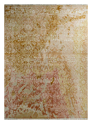 Wollen tapijt - 300 x 240 cm - oranje