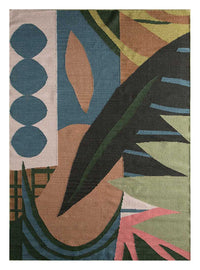 Wollen tapijt - 270 x 180 cm - veelkleurig