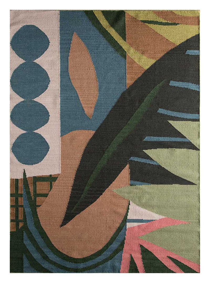 Wollen tapijt - 270 x 180 cm - veelkleurig