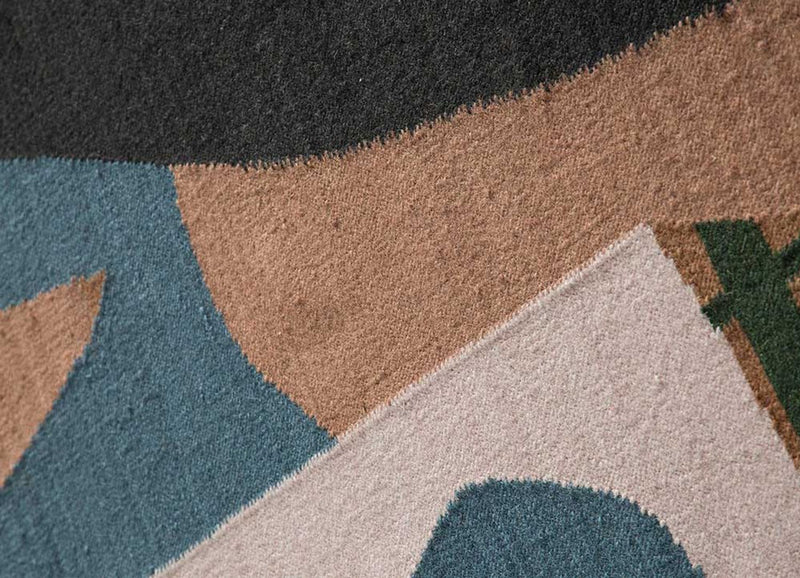 Wollen tapijt - 270 x 180 cm - veelkleurig