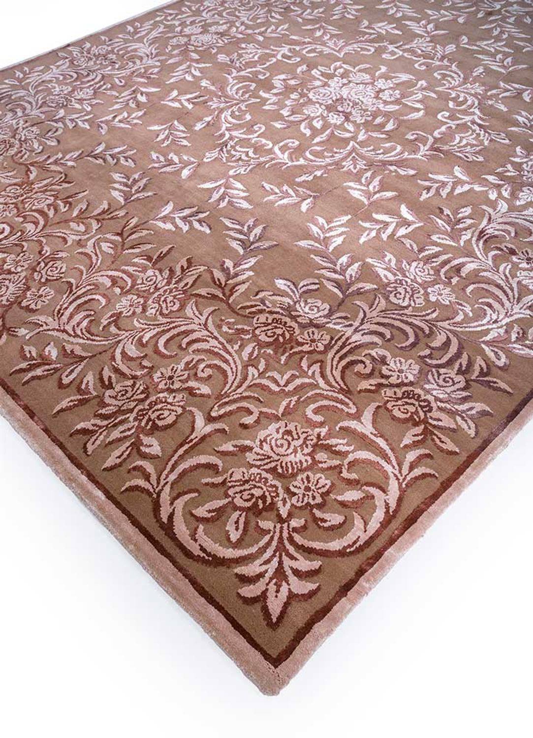 Wollen tapijt - 300 x 240 cm - licht rood