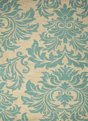 Wollen tapijt - 120 x 75 cm - veelkleurig