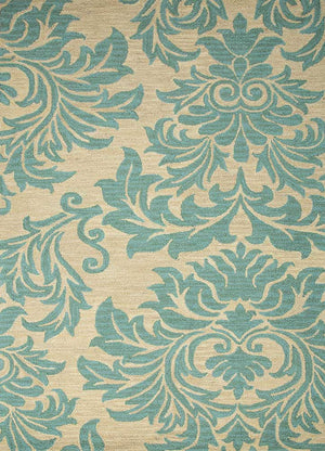 Wollen tapijt - 120 x 75 cm - veelkleurig