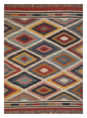 Kelim tapijt - Trendy - Brooks - rechthoekig