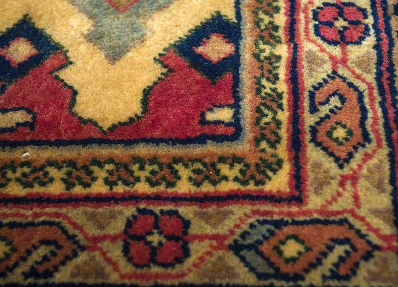 Wollen tapijt - 450 x 360 cm - blauw