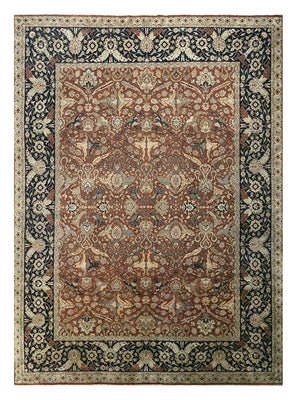 Wollen tapijt - 450 x 360 cm - oranje