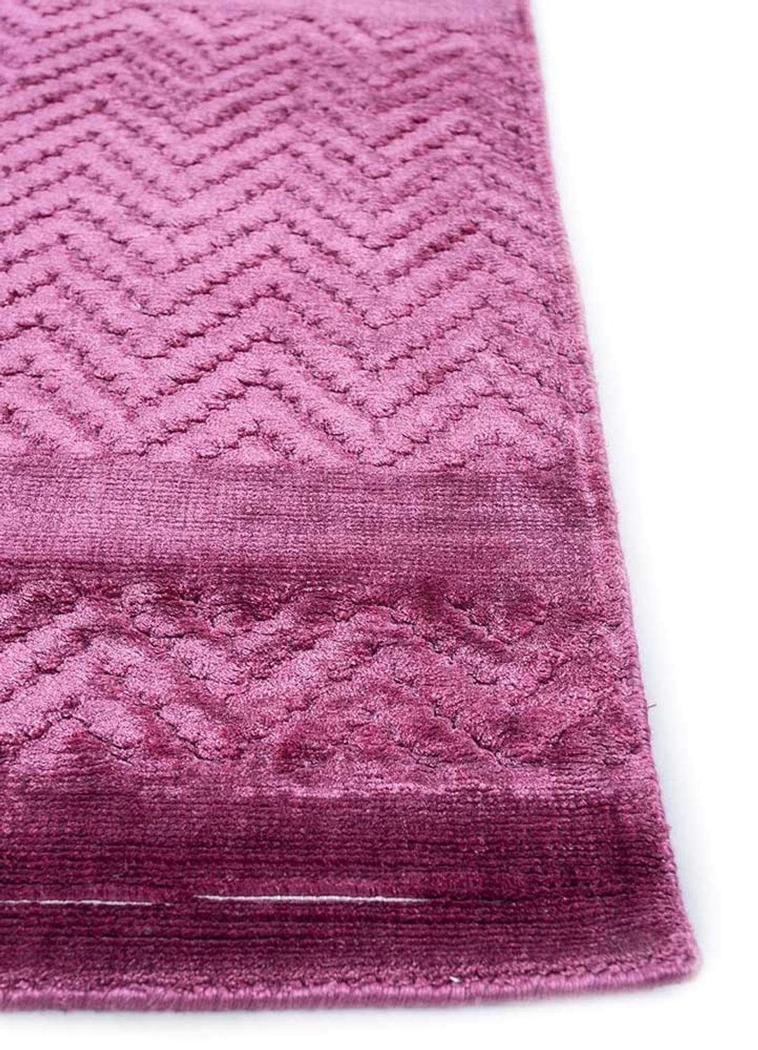 Viscose tapijt - 240 x 150 cm - paars