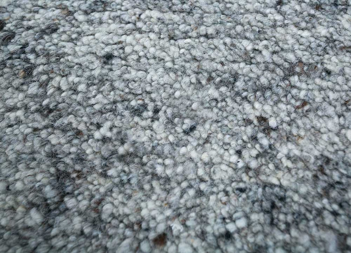 Wollen tapijt - 240 x 150 cm - lichtgrijs