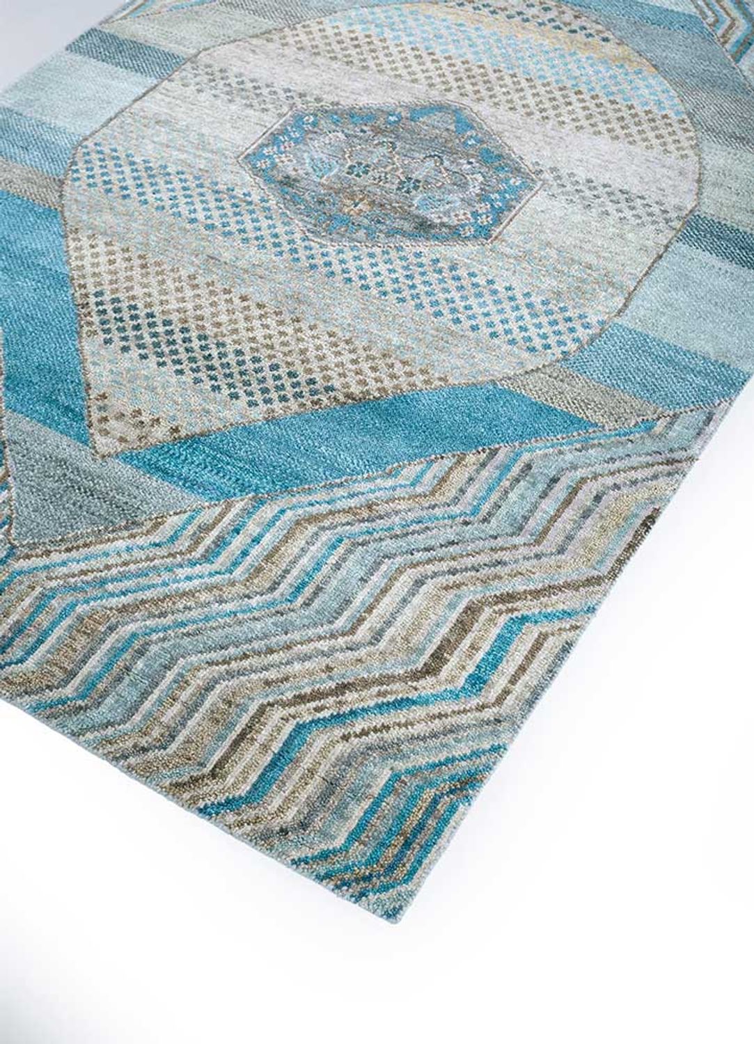 Wollen tapijt - 240 x 150 cm - veelkleurig