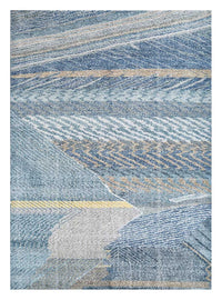 Wollen tapijt - 240 x 150 cm - donkerblauw