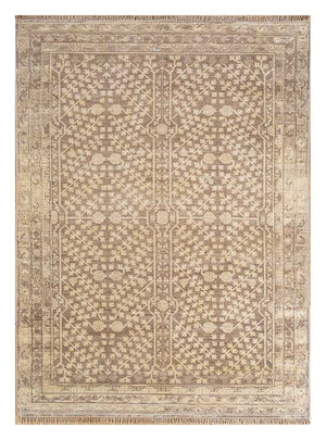 Wollen tapijt - 300 x 240 cm - donker beige