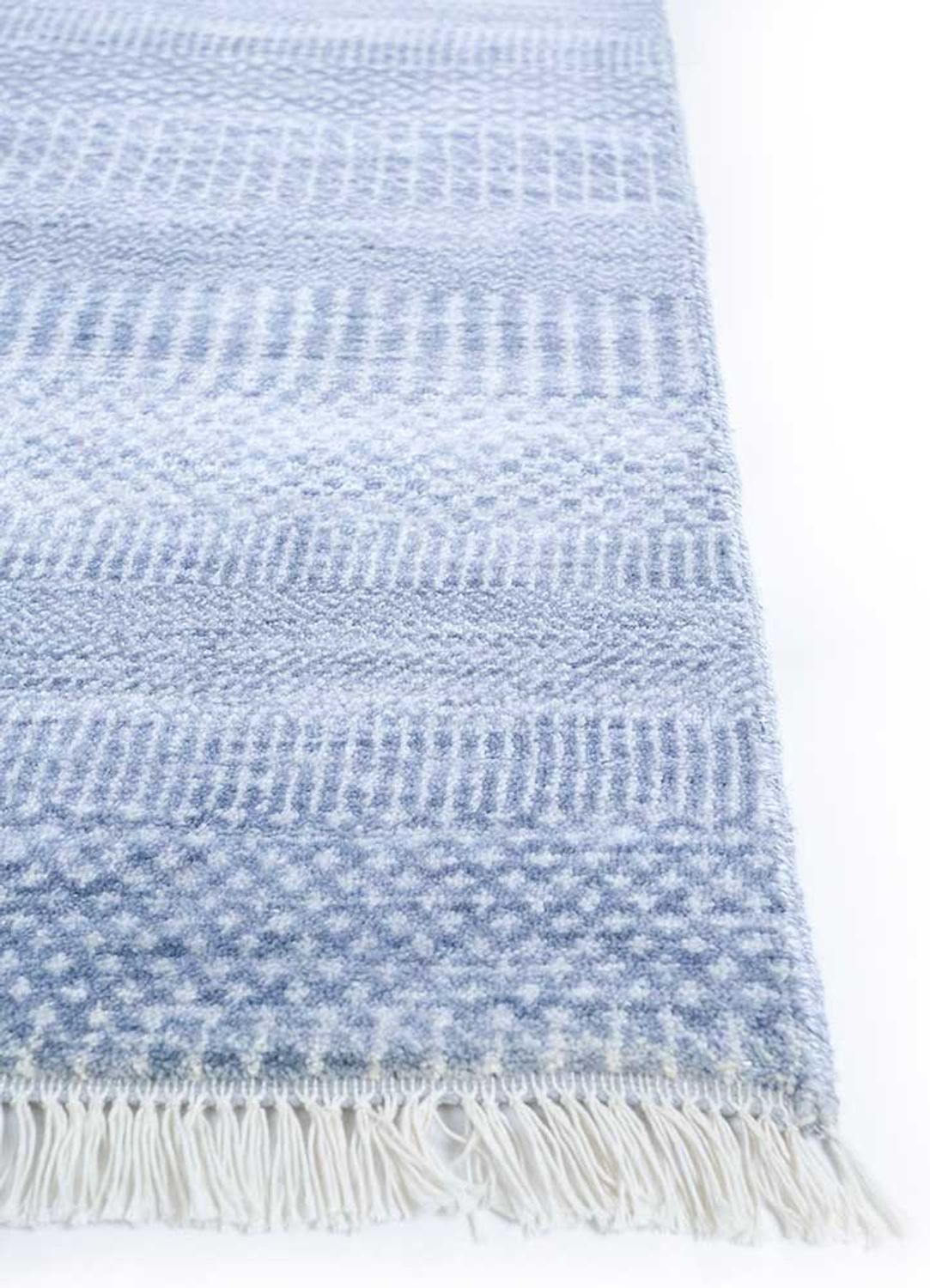 Wollen tapijt - 360 x 270 cm - blauw