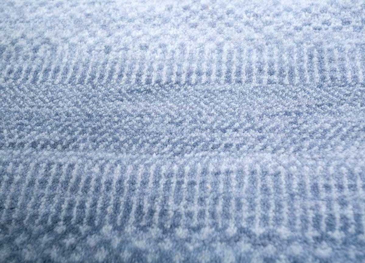 Wollen tapijt - 360 x 270 cm - blauw