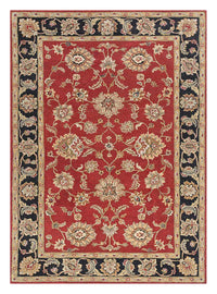 Wollen tapijt - 450 x 360 cm - oranje