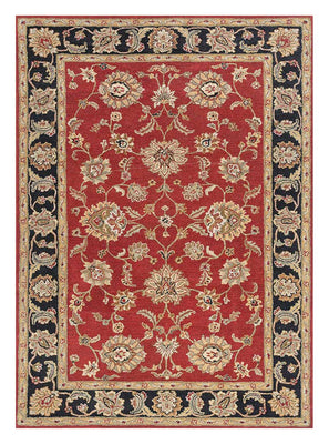 Wollen tapijt - 450 x 360 cm - oranje