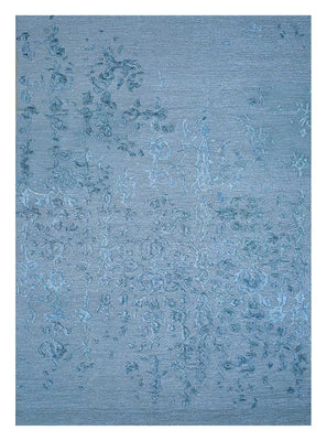 Wollen tapijt - 270 x 180 cm - blauw