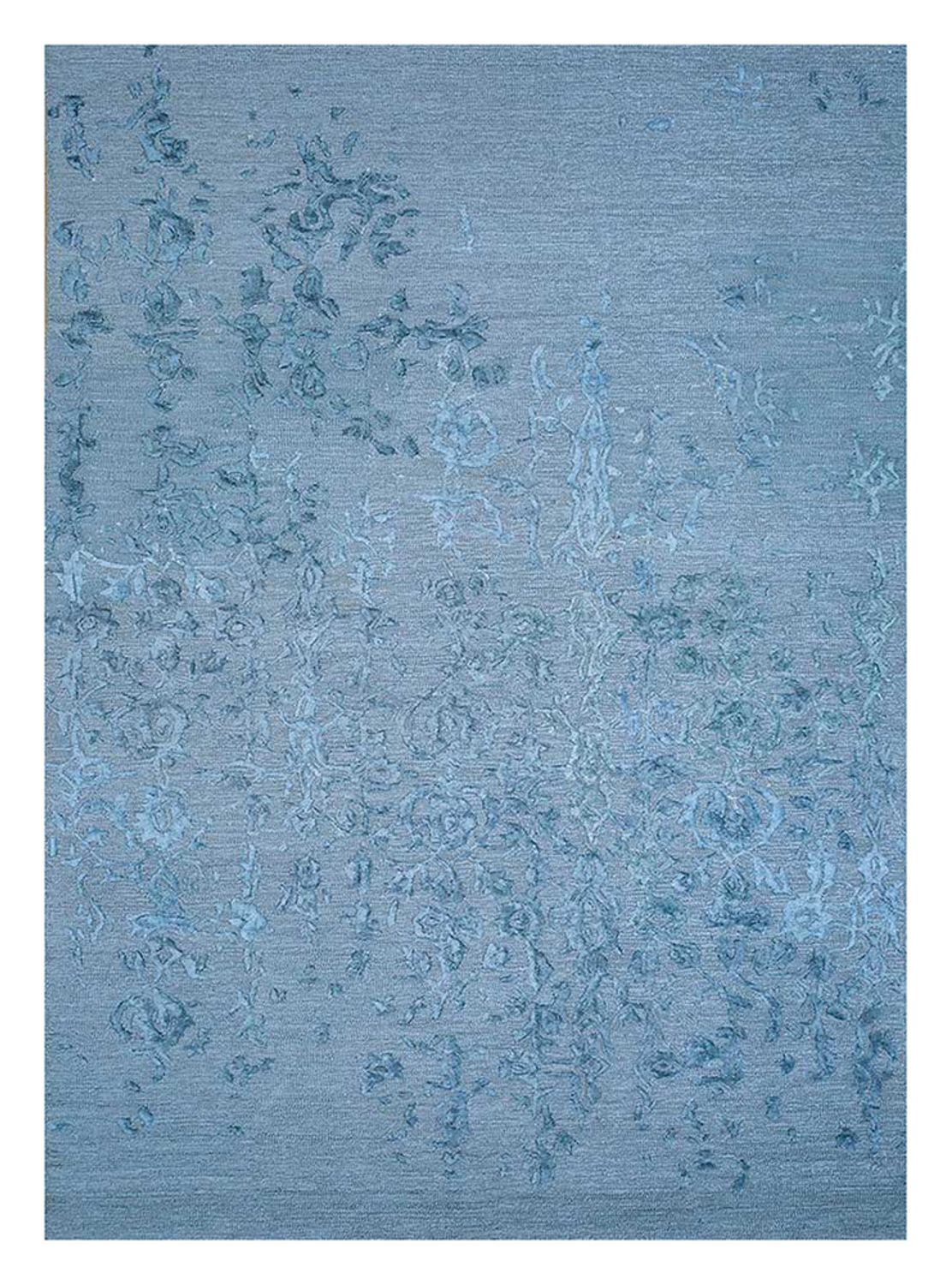 Wollen tapijt - 270 x 180 cm - blauw