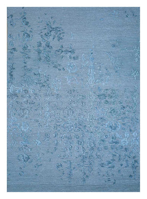 Wollen tapijt - 270 x 180 cm - blauw