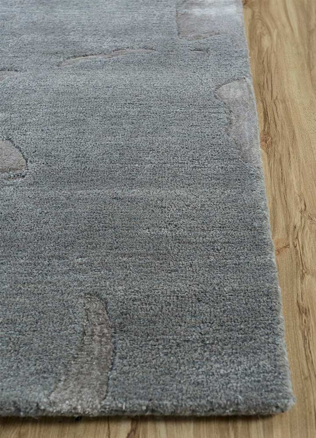 Wollen tapijt - 270 x 180 cm - grijs