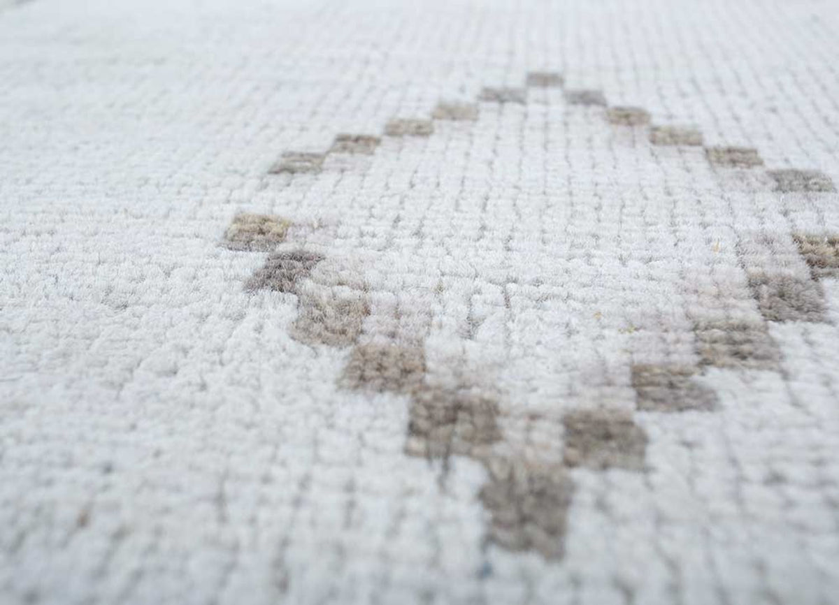 Wollen tapijt - 300 x 240 cm - lichtgrijs