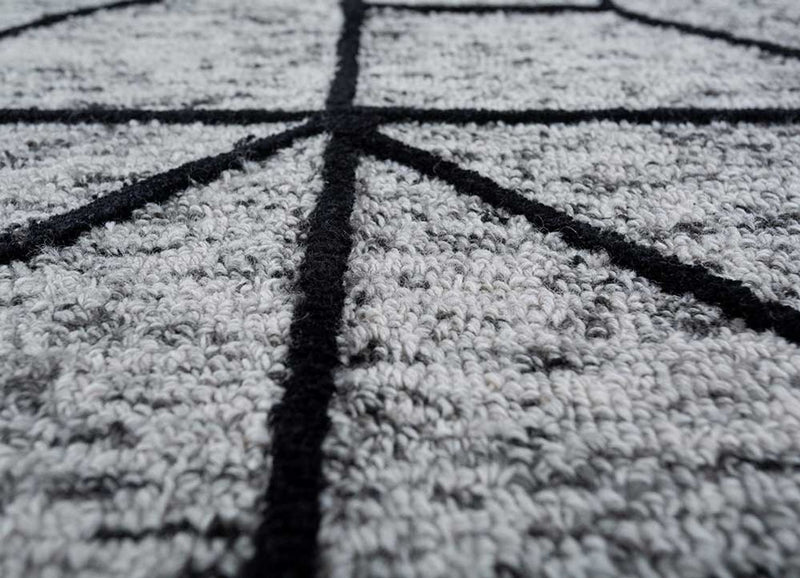 Wollen tapijt - 330 x 240 cm - grijs