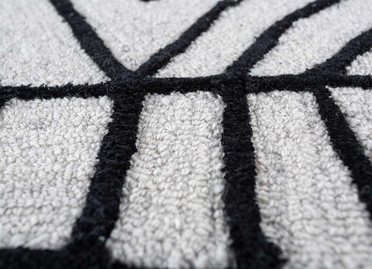 Wollen tapijt - 270 x 180 cm - grijs