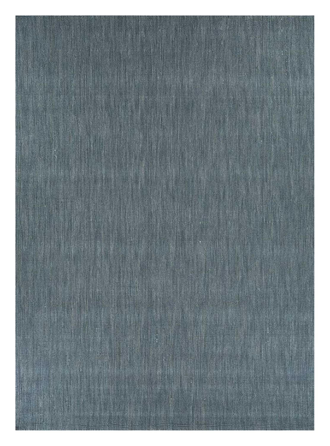 Wollen tapijt - 300 x 240 cm - zee blauw