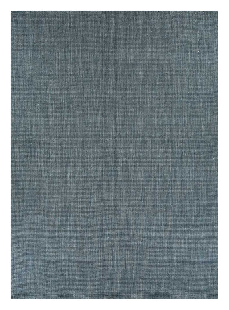 Wollen tapijt - 300 x 240 cm - zee blauw