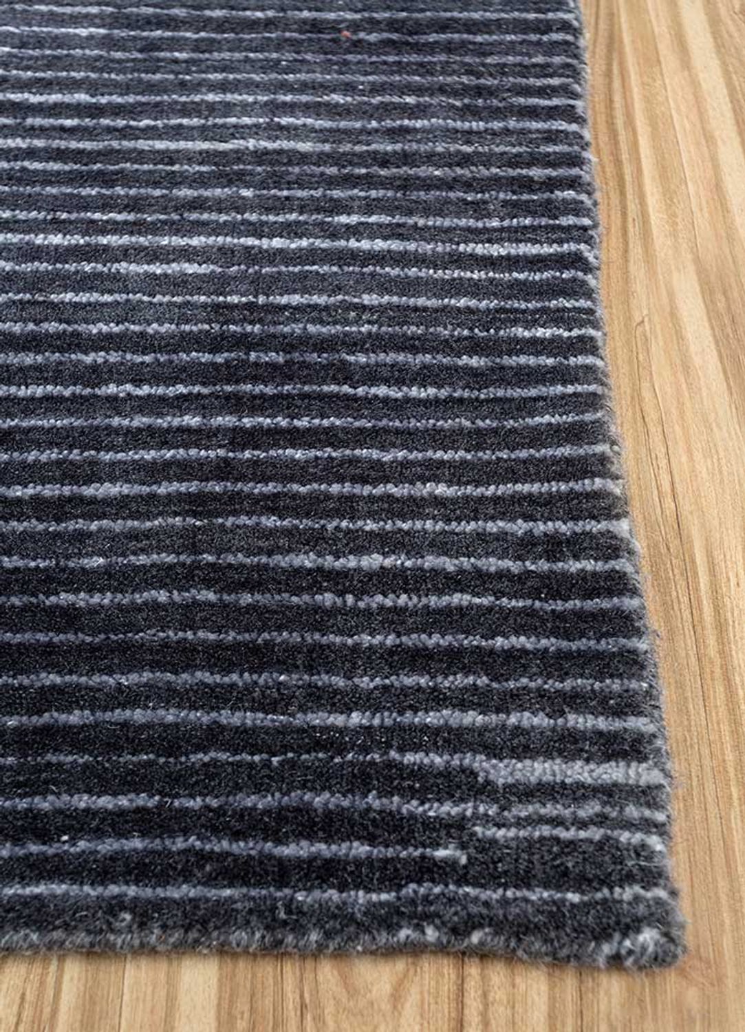 Wollen tapijt - 300 x 240 cm - zilver