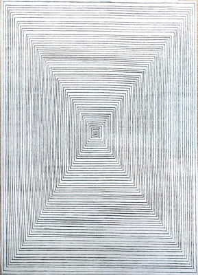 Viscose tapijt - 420 x 300 cm - crème