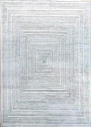 Viscose tapijt - 420 x 300 cm - crème