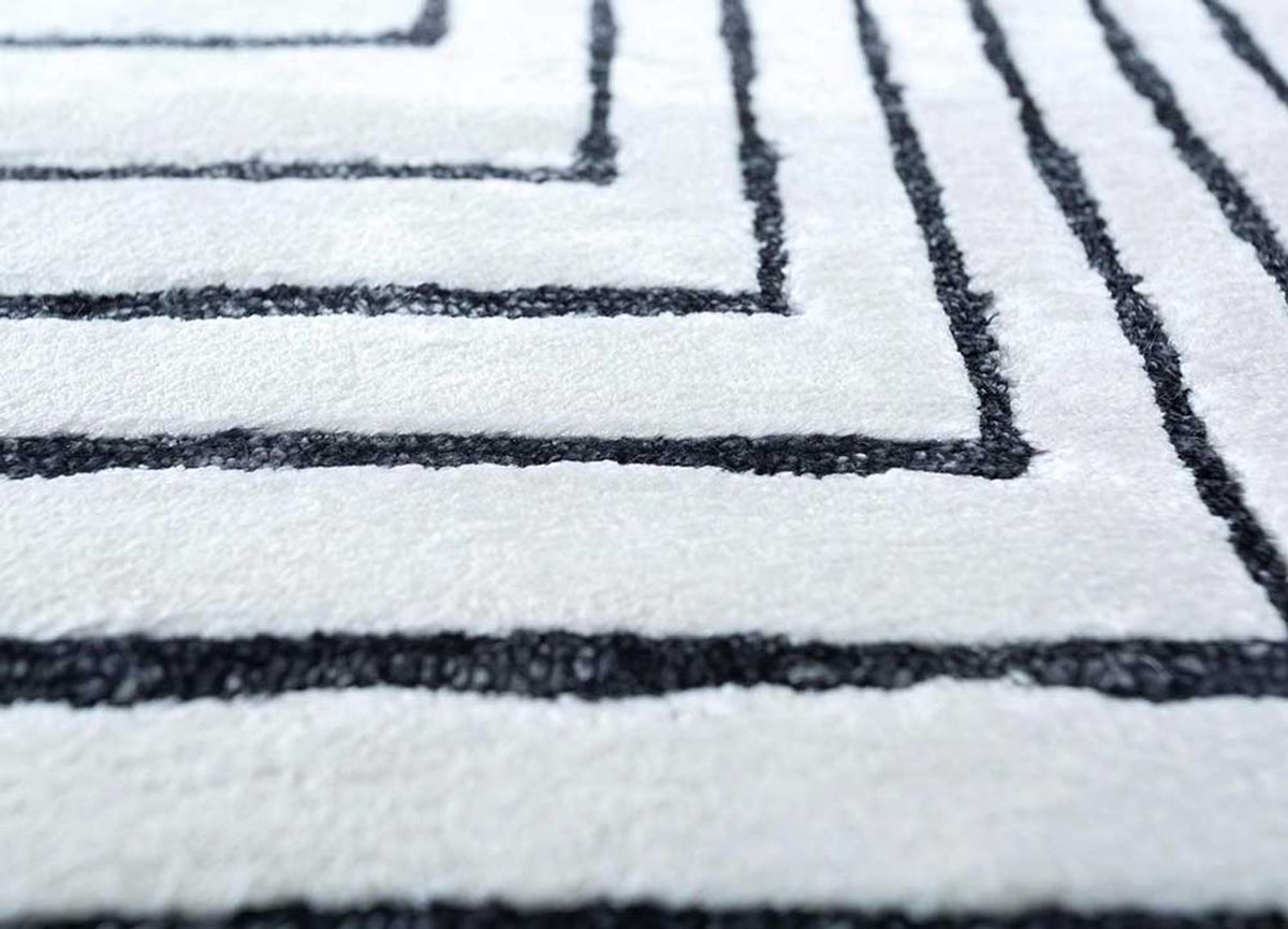 Viscose tapijt - 420 x 300 cm - crème