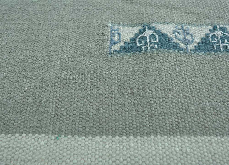 Wollen tapijt - 270 x 180 cm - turkoois