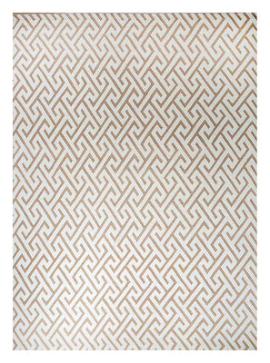 Wollen tapijt - 465 x 390 cm - beige
