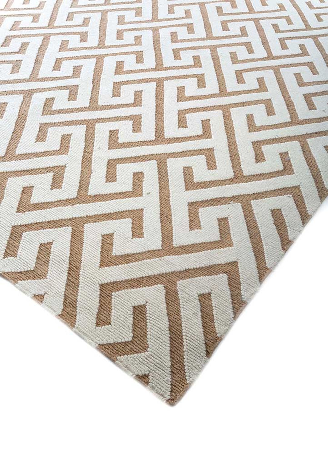 Wollen tapijt - 465 x 390 cm - beige