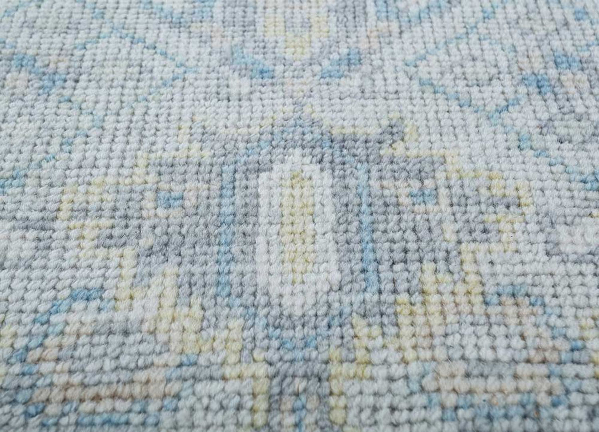 Wollen tapijt - 270 x 180 cm - lichtblauw