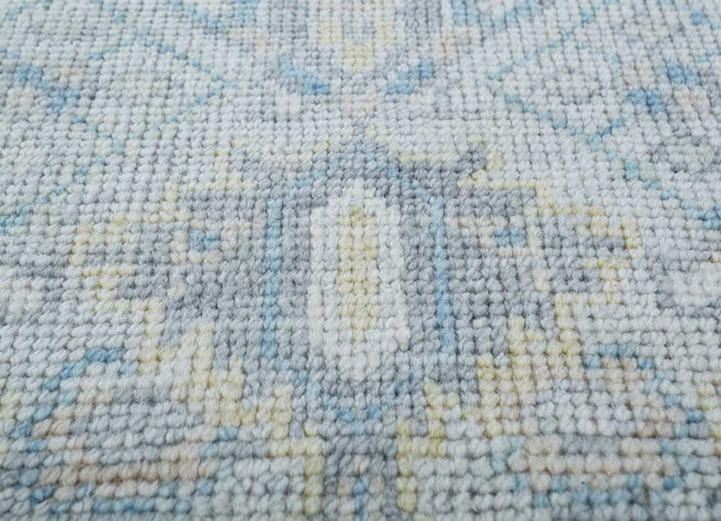 Wollen tapijt - 270 x 180 cm - lichtblauw