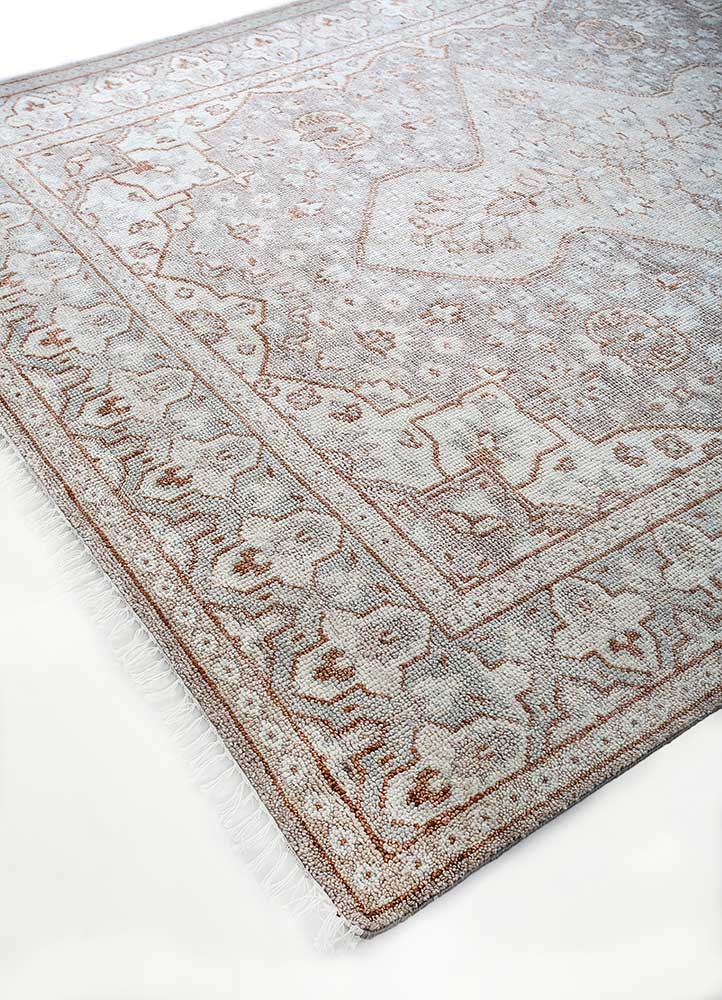 Wollen tapijt - 300 x 240 cm - oranje