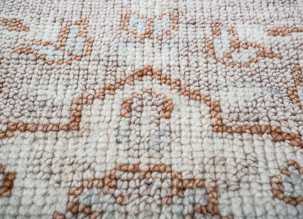 Wollen tapijt - 300 x 240 cm - oranje